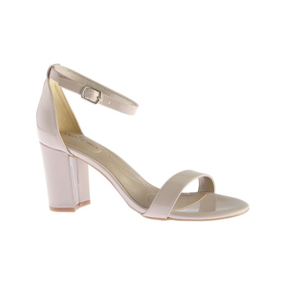 BANDOLINO Womens Pink Comfort Armory Round Toe Block Heel Buckle Sandals 9 M
